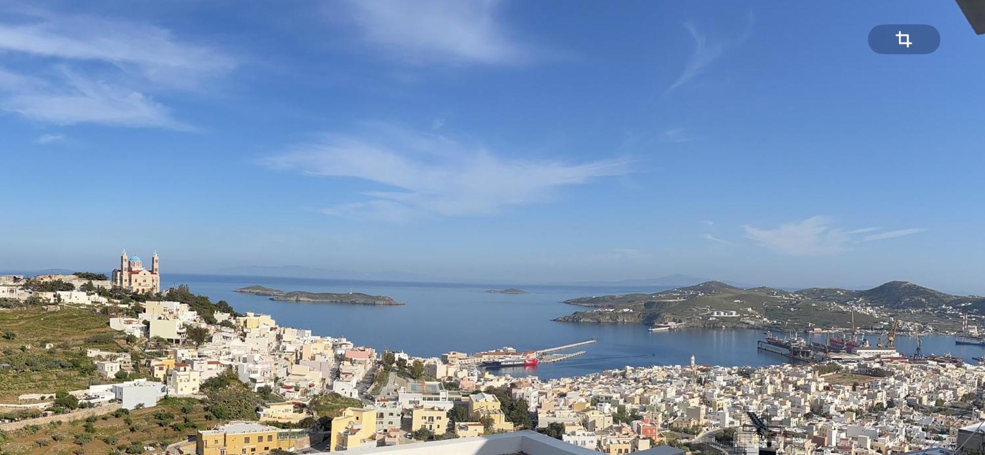 Akadia Syros Vila Hermópolis Exterior foto